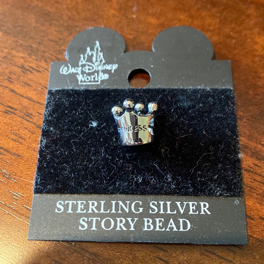 🪻Walt Disney World Sterling Silver Princess Bead